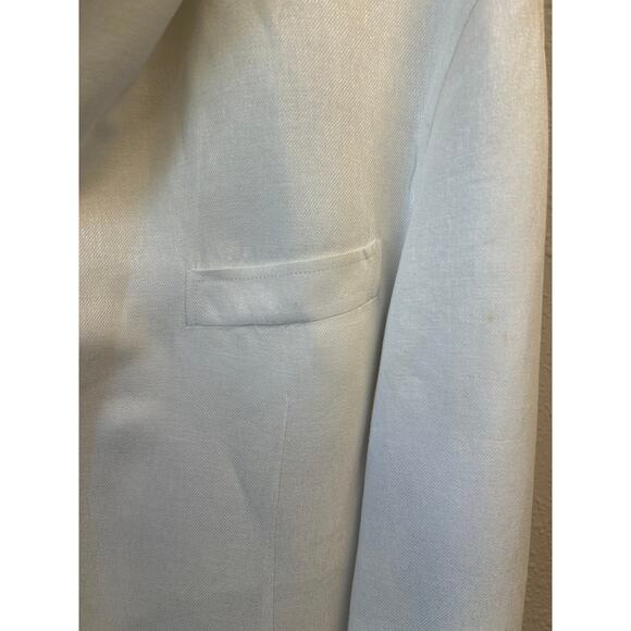 Giorgio Armani Le Collezioni Linen Blend Blazer Jacket 44 / US 8 Made in Italy - Picture 7 of 12